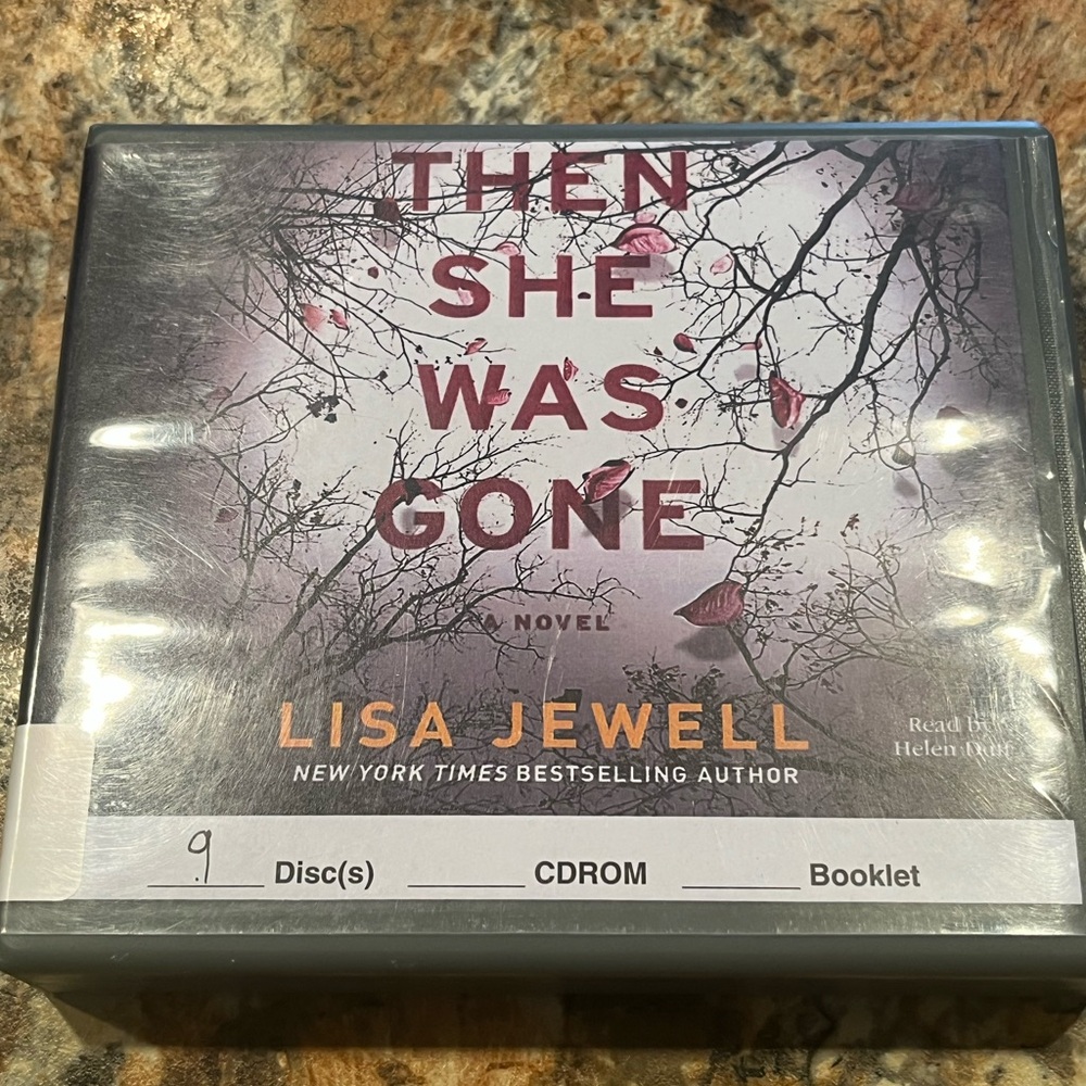 Then She Was Gone by Lisa Jewell Audiobook CDs 9 Discs